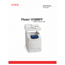 Xerox Phaser 6180-MFP Parts List and Service Manual