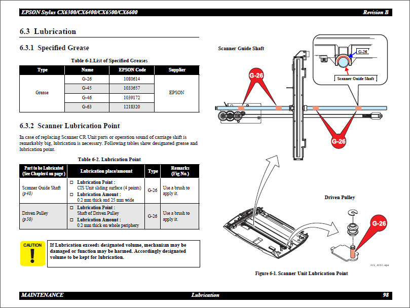 Epson Stylus Cx6600 Printer Manual