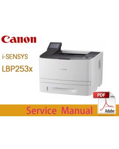 Canon i-SENSYS LBP253x Service Manual.
