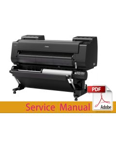 Canon imagePROGRAF PRO-4000S PRO-6000S Service Manual and Parts List