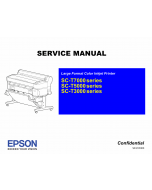 Epson SureColor T3000 T5000 T7000 Service Manual