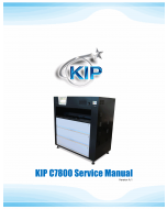 KIP C7800 Service Manual