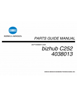 Konica-Minolta bizhub C250 C252 FIELD-SERVICE Service Manual