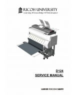 RICOH Aficio MP-CW2200SP D124 Service Manual