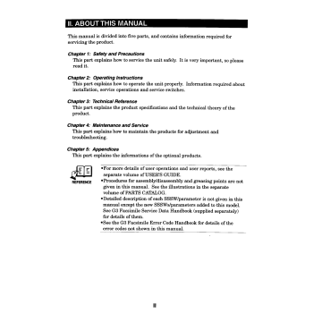 Canon FAX L900 Service Manual