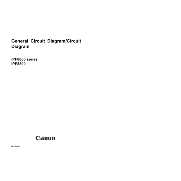 Canon ImagePROGRAF iPF8300 Circuit Diagram