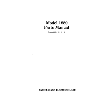 KIP 1880 Parts Manual