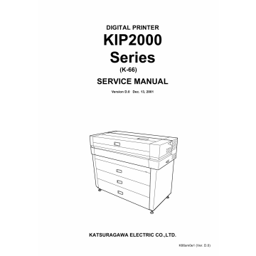 KIP 2000 Service Manual
