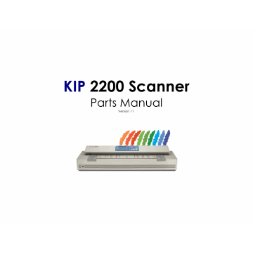 KIP 2200 Parts Manual
