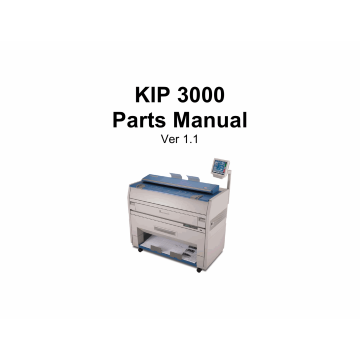 KIP 3000 Parts Manual