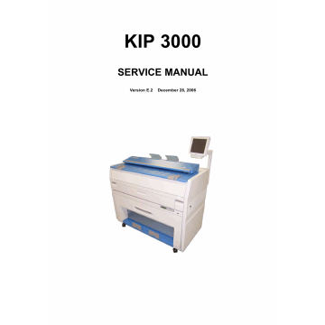 KIP 3000 Service Manual