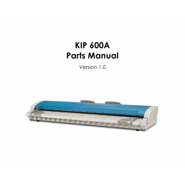 KIP 600A Parts Manual