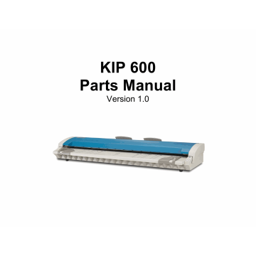 KIP 600 Parts Manual