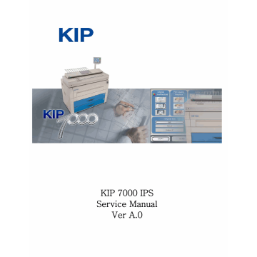 KIP 7000 IPS Parts and Service Manual