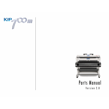 KIP 700m Parts Manual