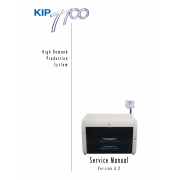 KIP 7700 Service Manual