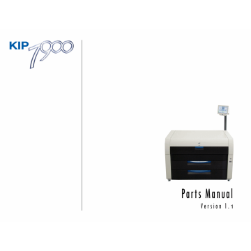 KIP 7900 Parts Manual
