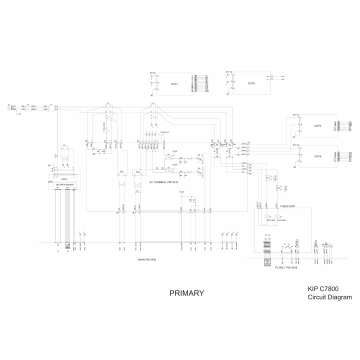 KIP C7800 Circuit Diagram