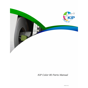 KIP Color 80 Parts Manual