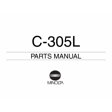 Konica-Minolta Options C-305L Parts Manual
