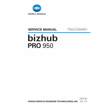 Konica-Minolta bizhub-PRO 950 THEORY-OPERATION Service Manual
