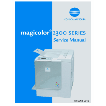 Konica-Minolta magicolor 2300 Service Manual