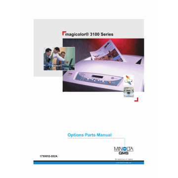 Konica-Minolta magicolor 3100 Options Parts Manual