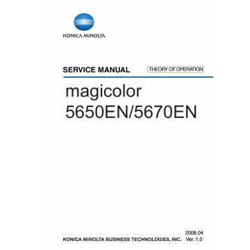 Konica-Minolta magicolor 5650EN 5670EN THEORY-OPERATION Service Manual