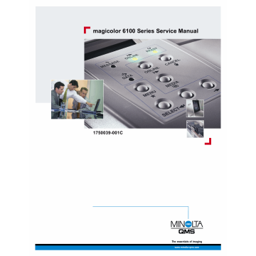Konica-Minolta magicolor 6100 Service Manual