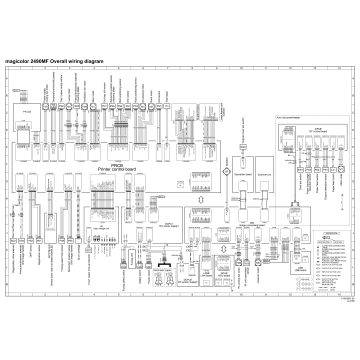 Konica-Minolta pagepro 2490MF Circuit Diagram