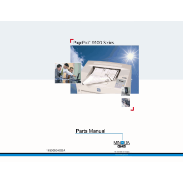 Konica-Minolta pagepro 9100 Parts Manual
