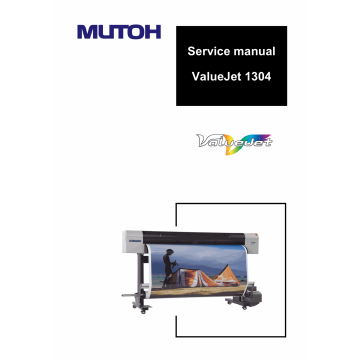 MUTOH ValueJet VJ 1304 Service Manual