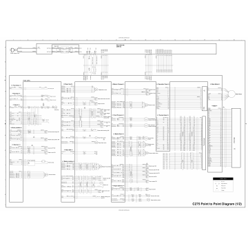 RICOH Aficio DX-3343 3443 C275 Circuit Diagram