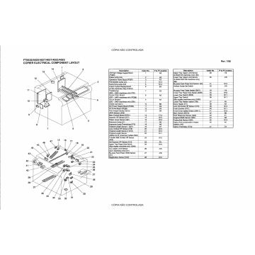 RICOH Aficio FT-4022 5850 A161 A207 Circuit Diagram