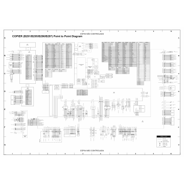RICOH Aficio MP-3500g 4500g 3500 4500 B291 B295 B296 B297 Circuit Diagram