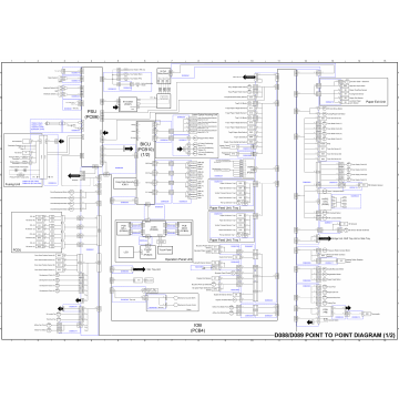 RICOH Aficio MP-C4501A 4501 5501 5501A D088 D089 Circuit Diagram