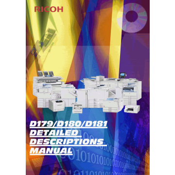 RICOH Aficio Pro-8100S 8110S 8120S D179 D180 D181 DETAILED-DESCRIPTIONS