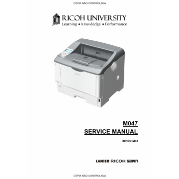 RICOH Aficio SP-6330N M047 Service Manual