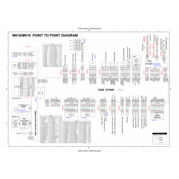 RICOH Aficio SP-C231SF C232SF M018 M019 Circuit Diagram