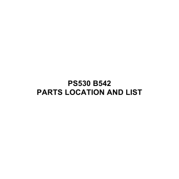 RICOH Options B542 PS530 Parts Catalog PDF download