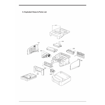 Samsung Laser-Printer ML-7000 Parts Manual