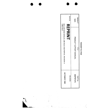 Xerox Copier 1025 Parts List and Service Manual