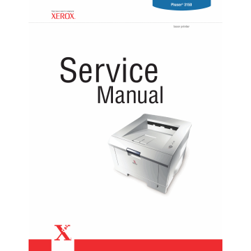 Xerox Phaser 3150 Parts List and Service Manual