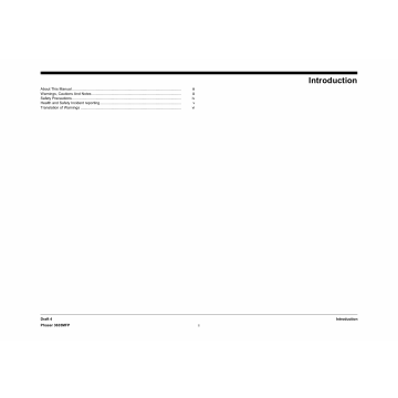 Xerox Phaser 3635-MFP Parts List and Service Manual