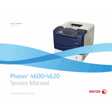 Xerox Phaser 4600 4620 Parts List and Service Manual