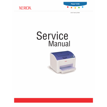 Xerox Phaser 6120 Parts List and Service Manual