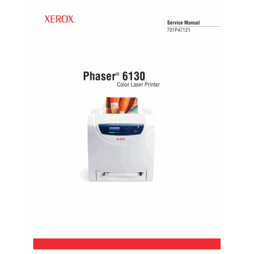 Xerox Phaser 6130 Parts List and Service Manual