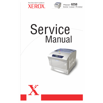 Xerox Phaser 6250 Parts List and Service Manual