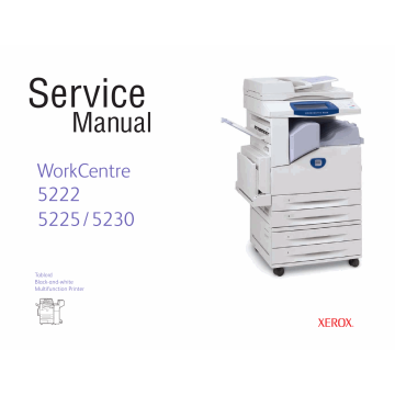 Xerox WorkCentre 5222 5225 5230 Parts List and Service Manual
