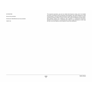 Xerox WorkCentre 7655 7665 Parts List and Service Manual